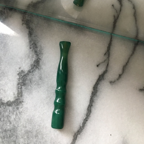 Vintage Other - Solid Jade Stone Cigarette holder from Shanghai